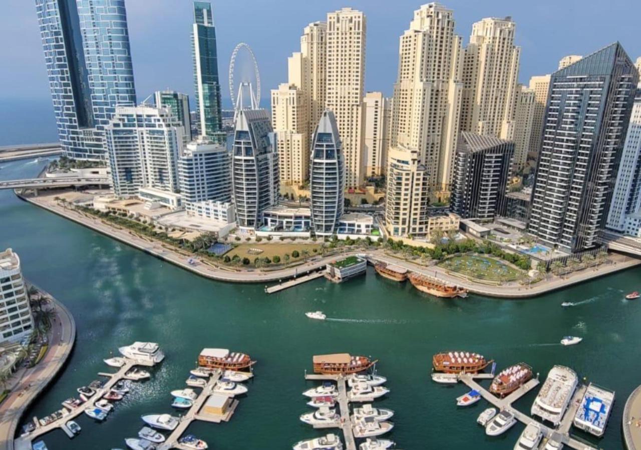 Dubai Marina Walk Gem Modern Apartments With Pool & Gym Access, Steps To Beach & Metro Managed By Sunnyhomes Buitenkant foto