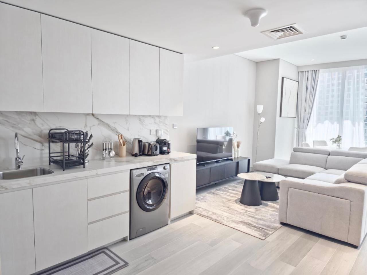 Dubai Marina Walk Gem Modern Apartments With Pool & Gym Access, Steps To Beach & Metro Managed By Sunnyhomes Buitenkant foto