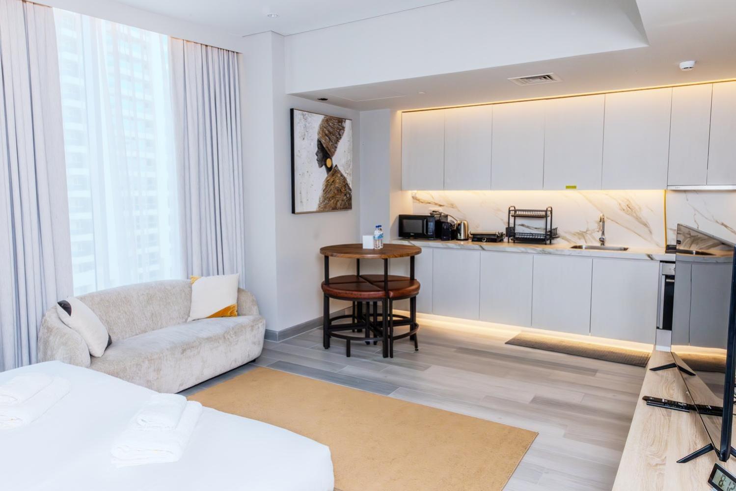 Dubai Marina Walk Gem Modern Apartments With Pool & Gym Access, Steps To Beach & Metro Managed By Sunnyhomes Buitenkant foto