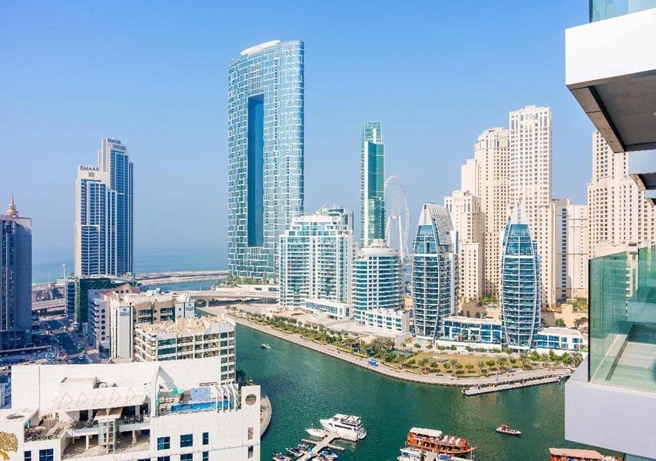 Dubai Marina Walk Gem Modern Apartments With Pool & Gym Access, Steps To Beach & Metro Managed By Sunnyhomes Buitenkant foto
