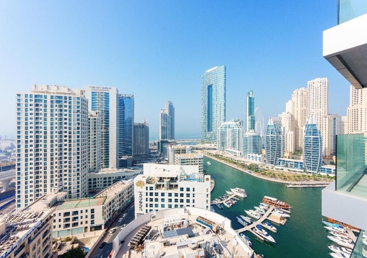 Dubai Marina Walk Gem Modern Apartments With Pool & Gym Access, Steps To Beach & Metro Managed By Sunnyhomes Buitenkant foto