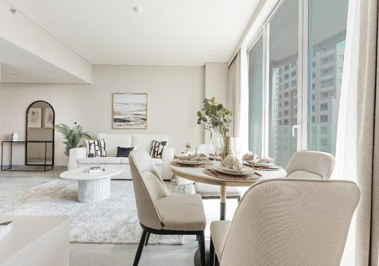 Dubai Marina Walk Gem Modern Apartments With Pool & Gym Access, Steps To Beach & Metro Managed By Sunnyhomes Buitenkant foto